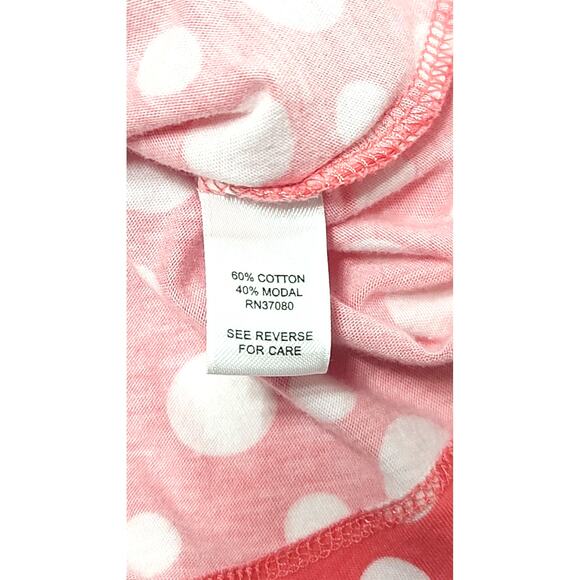 Cato orange polka dot tie neck tank women's large - Picture 4 of 5